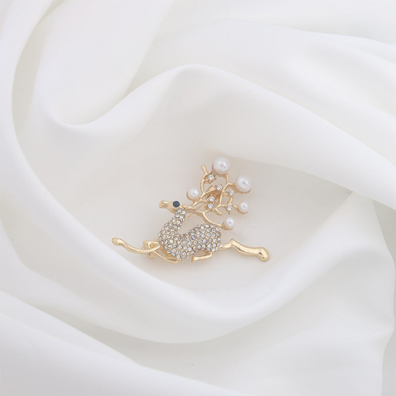 New Alloy Brooch High Sense Niche High-end Pin Coat Suit High-end All-match Corsage