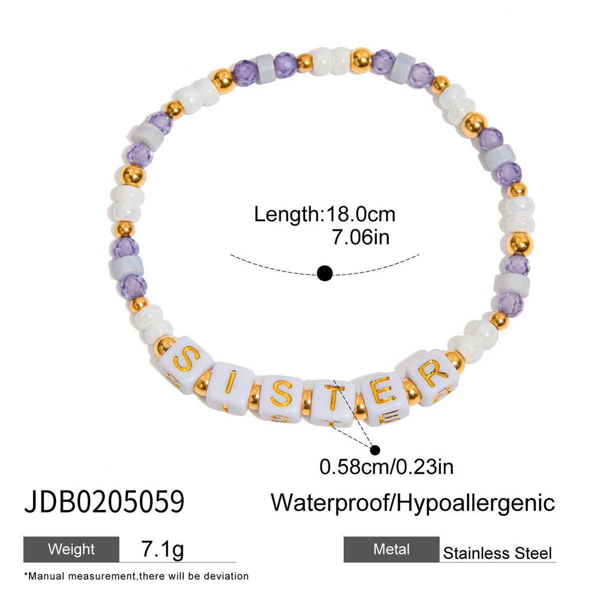 European And American Titanium Steel Bracelet Light Luxury High-grade Sun Jewelry Stainless Steel