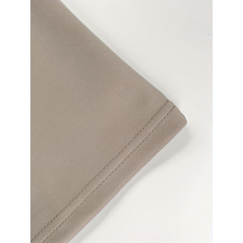 European And American Men'S Fashionable Solid Color Loose