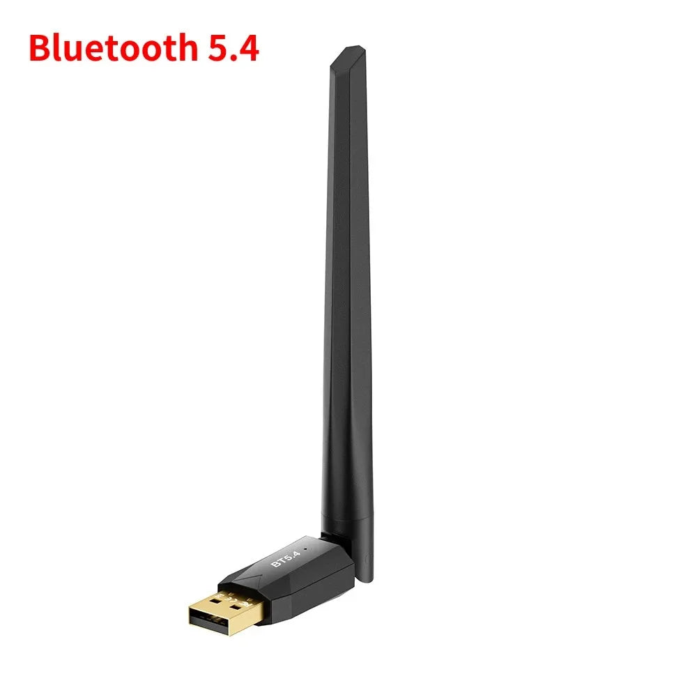 200M Bluetooth 6.0 5.4 Adapter USB Dongle Wireless Adapter Music Audio Receiver Transmitter for PC Mouse Keyboard Driver Free