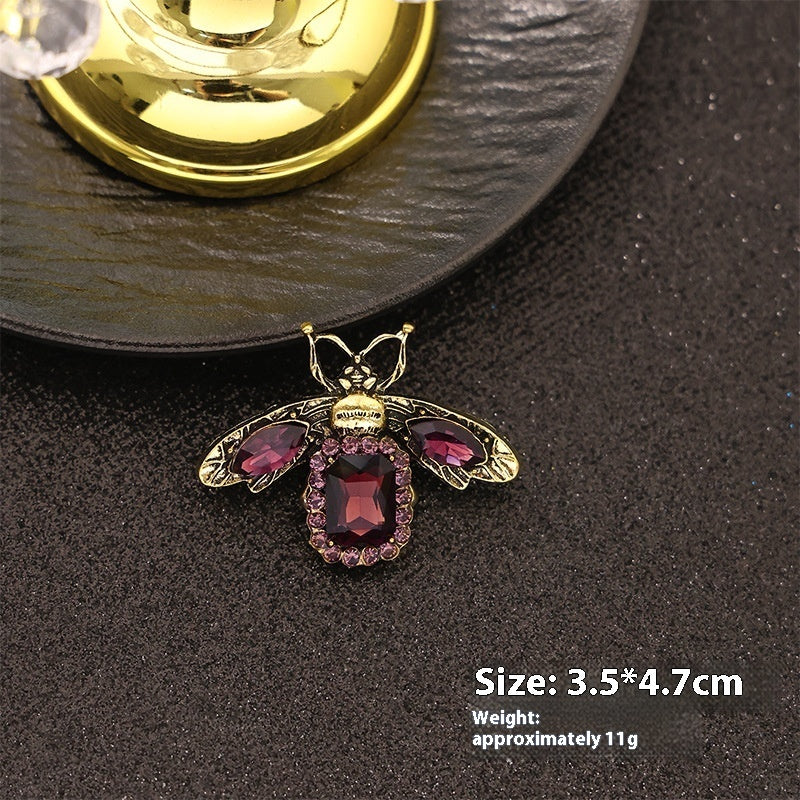 New Alloy Brooch High Sense Niche High-end Pin Coat Suit High-end All-match Corsage