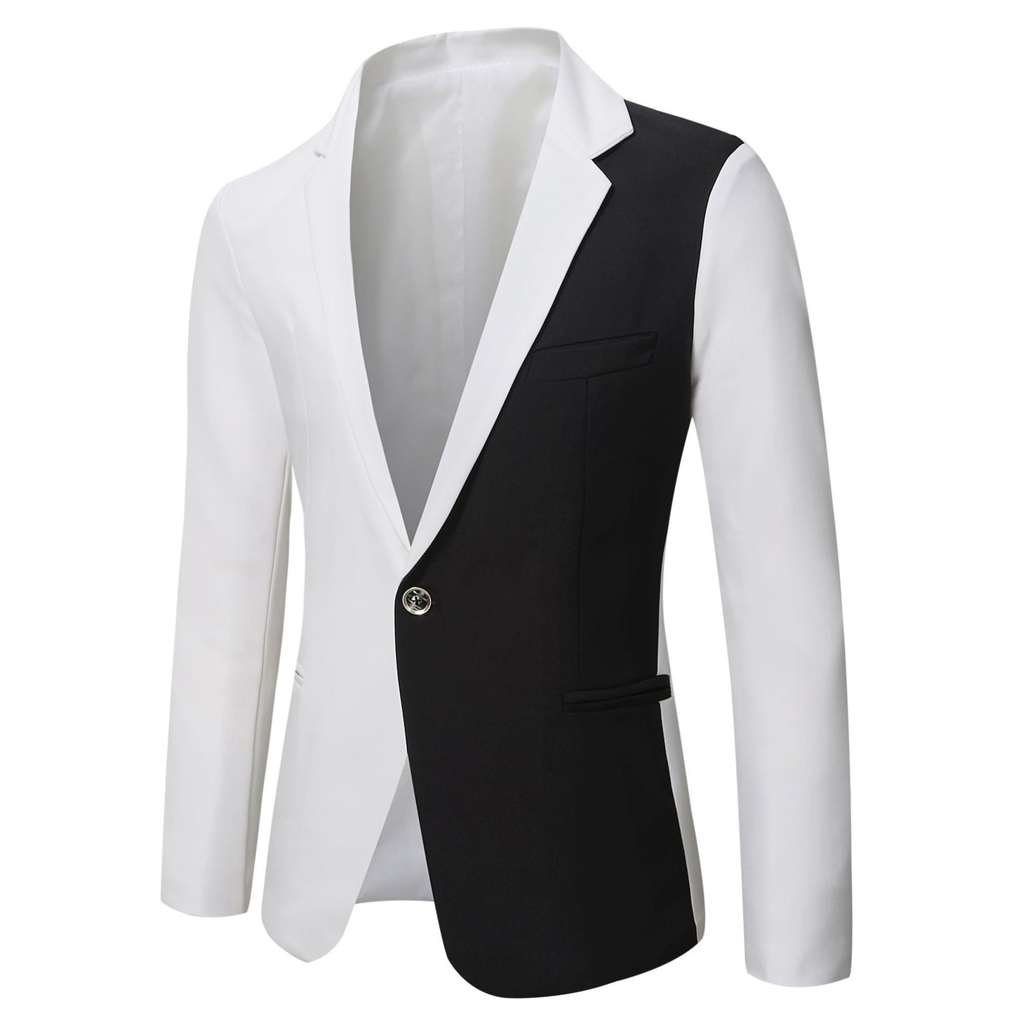Men's Special Multicolor Slim-fit Suit Jacket