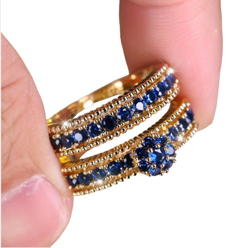 Geometric Ring Women's Shiny Fashion Ring