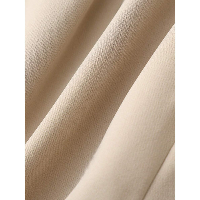 Fashionable All-match Commuter High Elastic Black Shorts