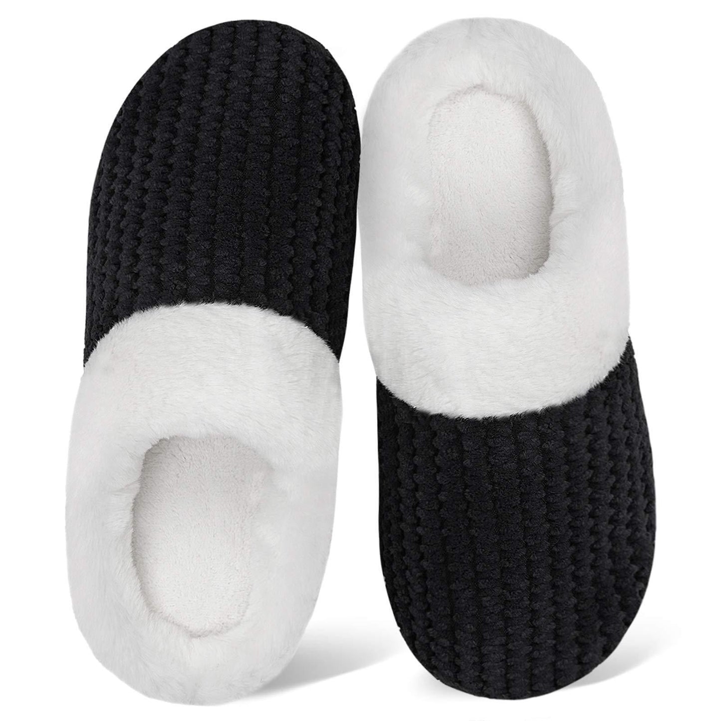 Fluffy Plush Men And Women Casual Slippers