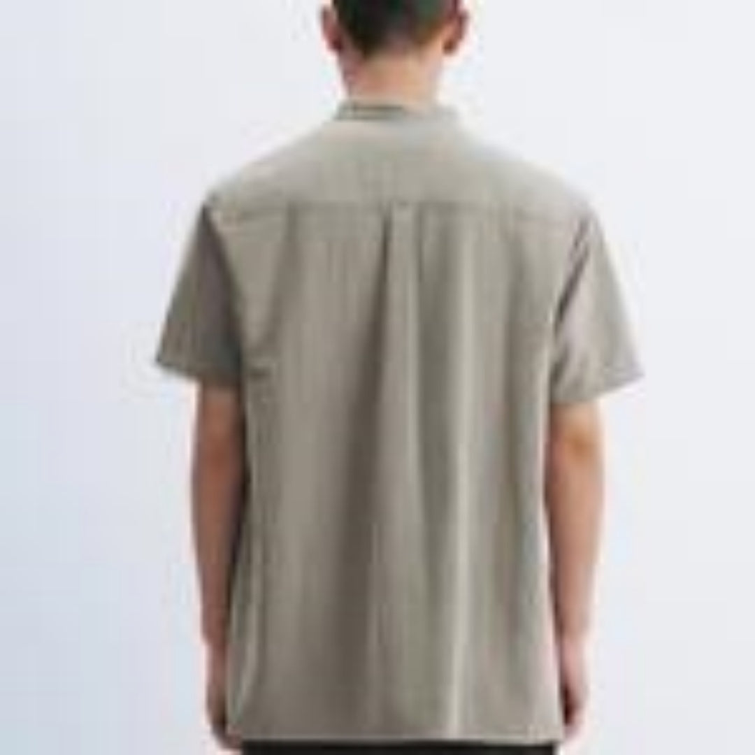 Summer Men's Fashion Casual Tropical Printed Shirt Hawaiian Vacation Style Button Short Sleeve Cardigan