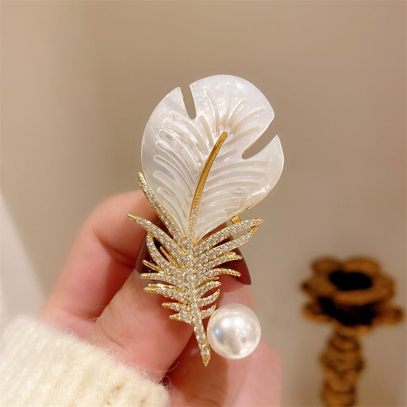 New Alloy Brooch High Sense Niche High-end Pin Coat Suit High-end All-match Corsage