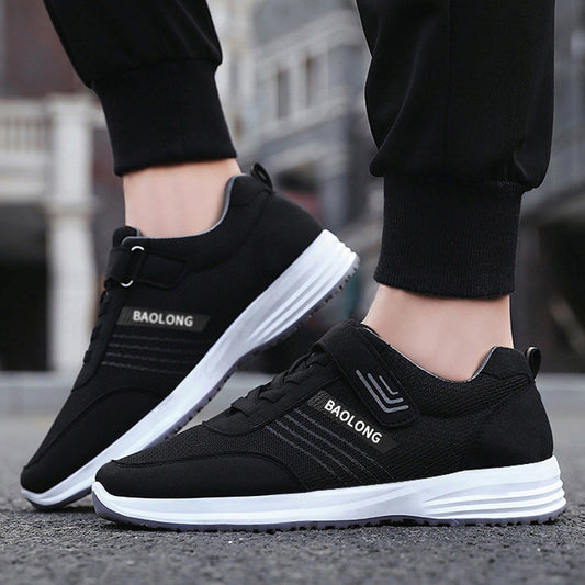 Middle-aged And Elderly Non-slip Soft Bottom Casual Mesh Breathable Shoes For The Old