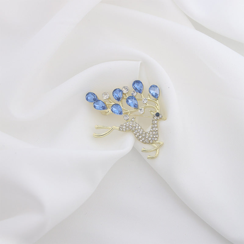 New Alloy Brooch High Sense Niche High-end Pin Coat Suit High-end All-match Corsage