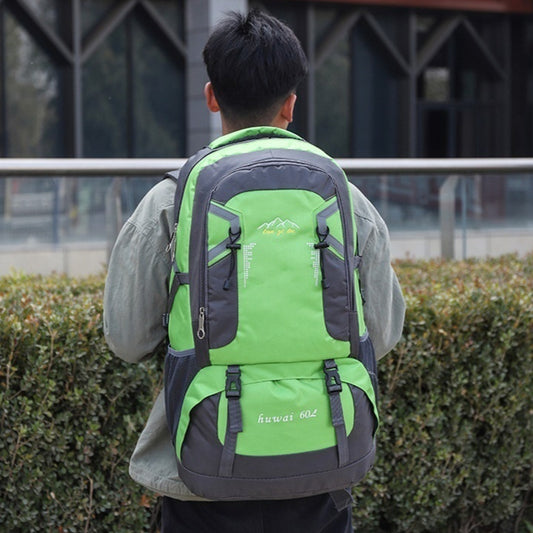 60L Large Capacity Backpack Men's Outdoor Hiking Leisure Travel Bag
