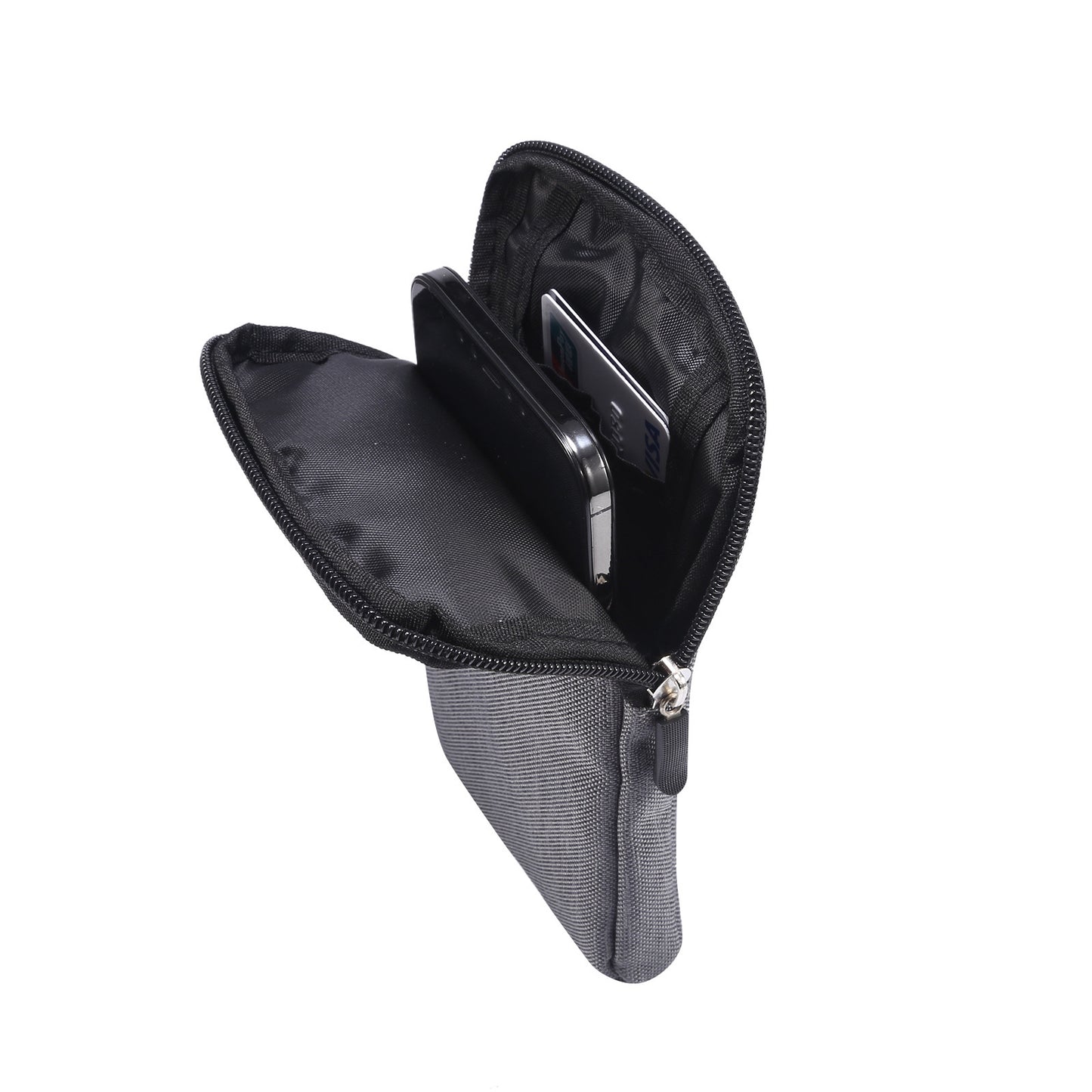 Solid Color Portable Universal Diagonal Cross Waist Bag