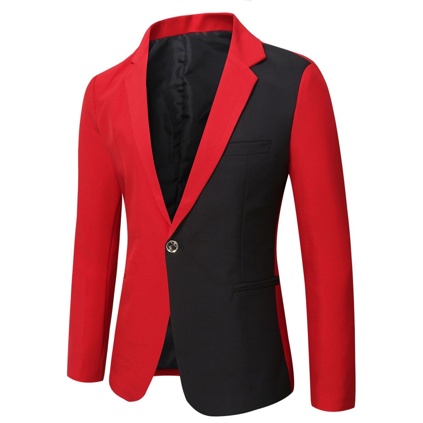 Men's Special Multicolor Slim-fit Suit Jacket