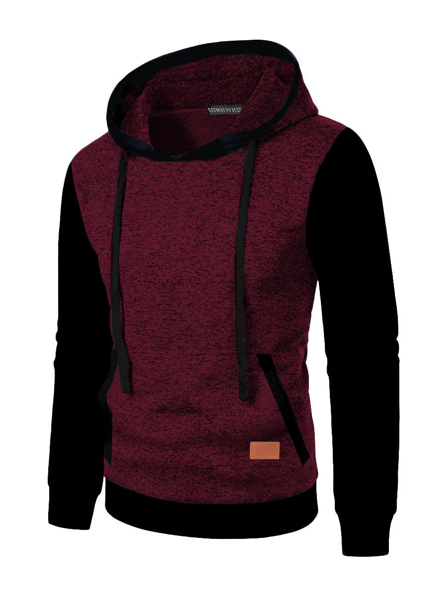 Men's Sports Fitness Casual Jacquard Sweater