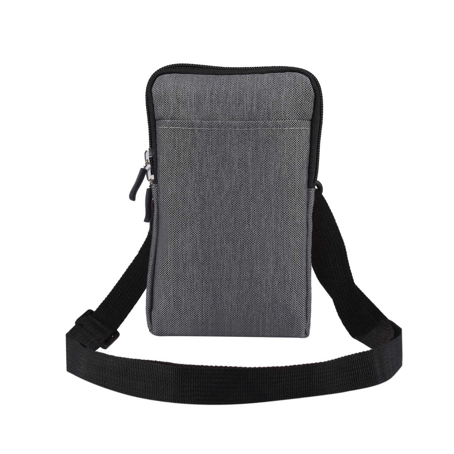 Solid Color Portable Universal Diagonal Cross Waist Bag