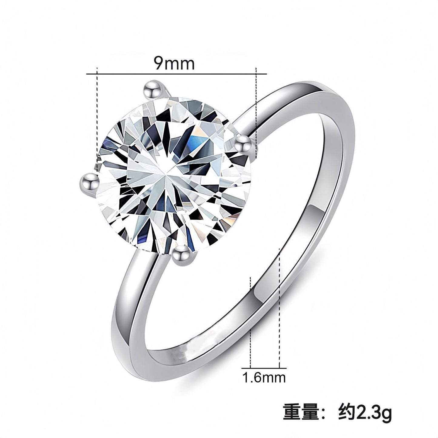 Classic Sansheng Sanshi Couple Rings Twist Twisted String Zircon Lines