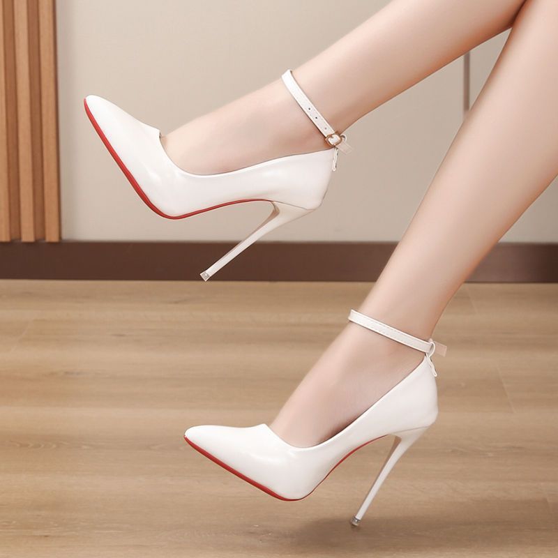 Spring And Autumn High Heels Stiletto Heel Shallow Mouth