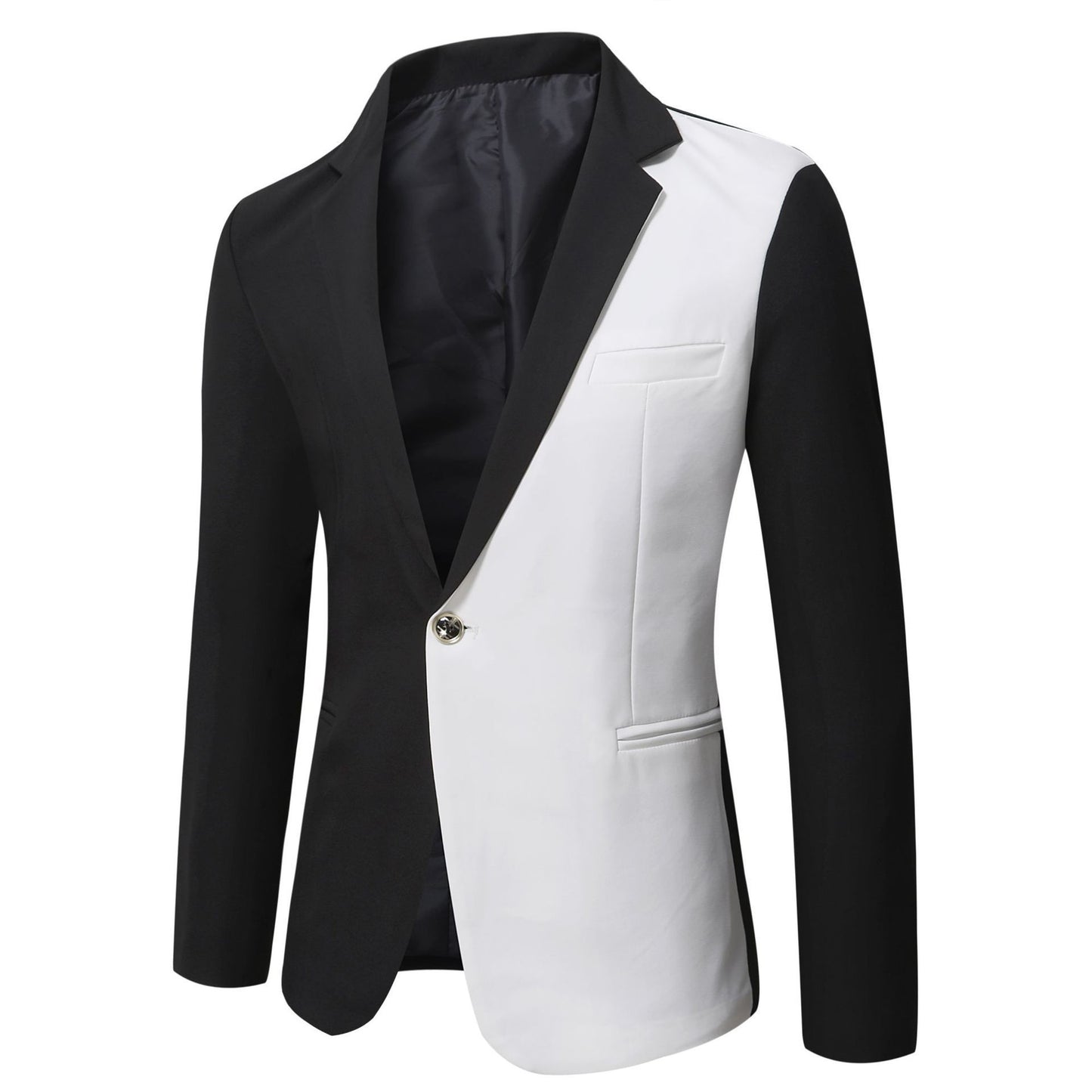 Men's Special Multicolor Slim-fit Suit Jacket