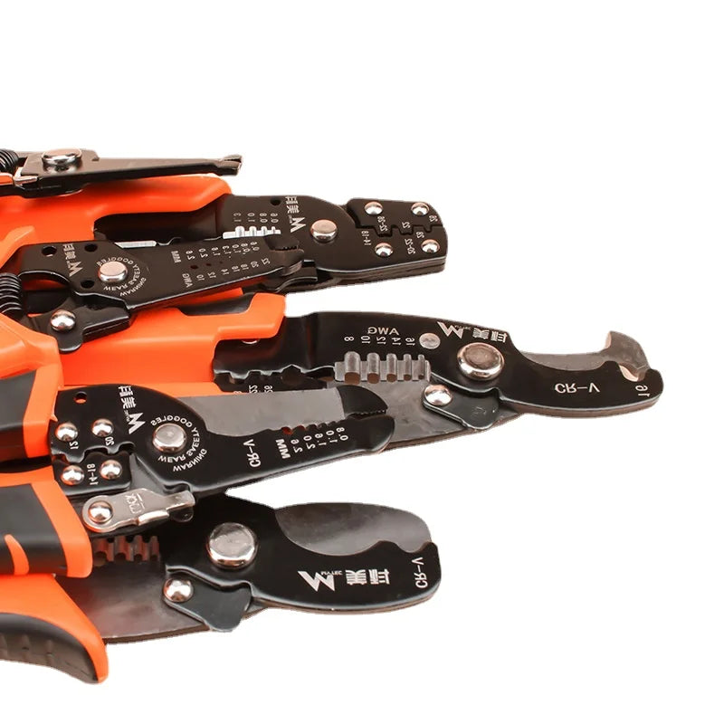 Stripper, wire pulling pliers, multifunctional electrician's manual stripper, home network cable stripper