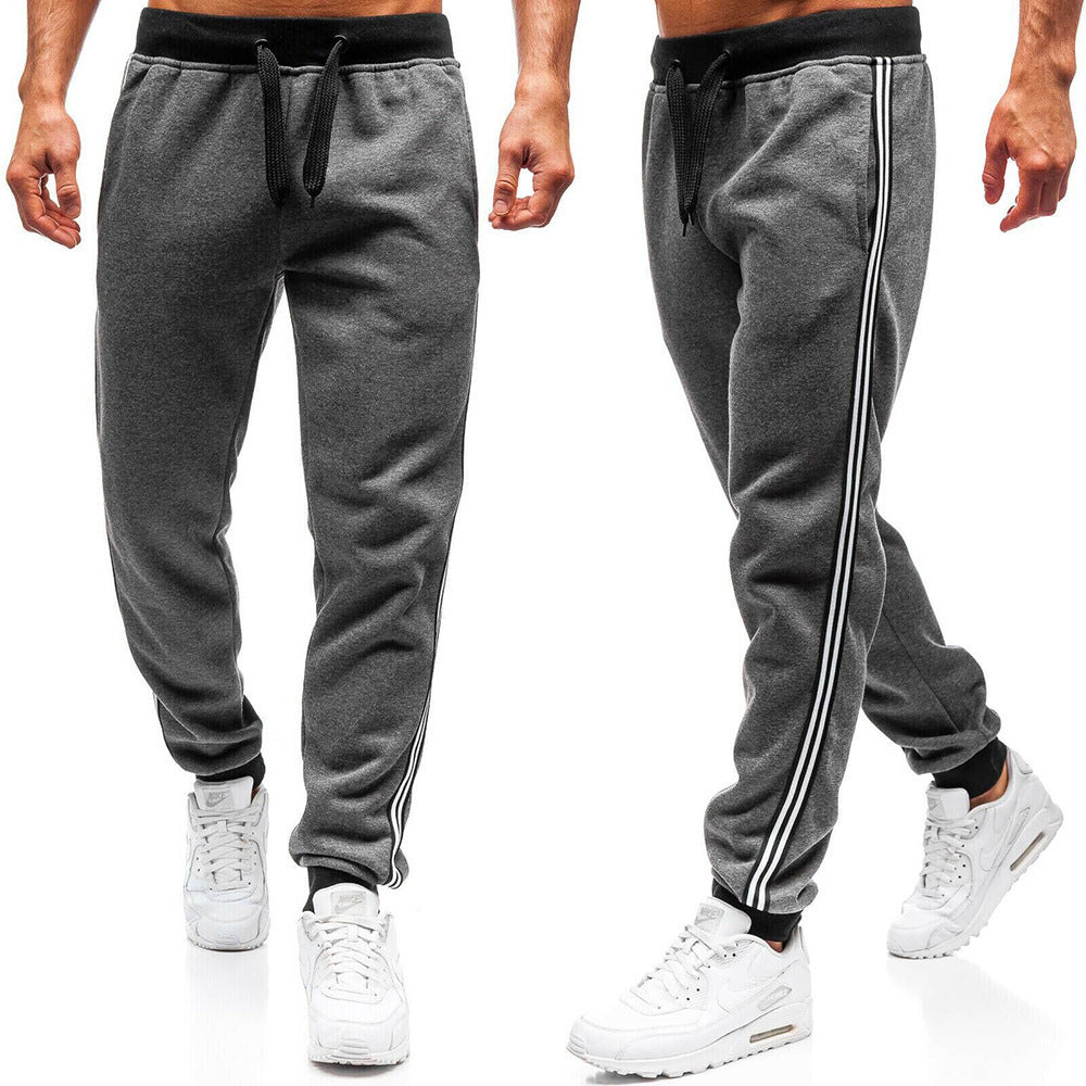 Summer Casual Pants Men's Loose Tappered Stitching