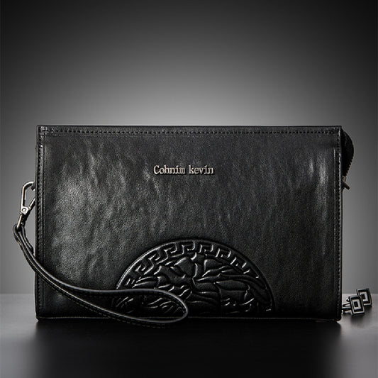 Men's Fashion Personalized Leather Messenger Bag