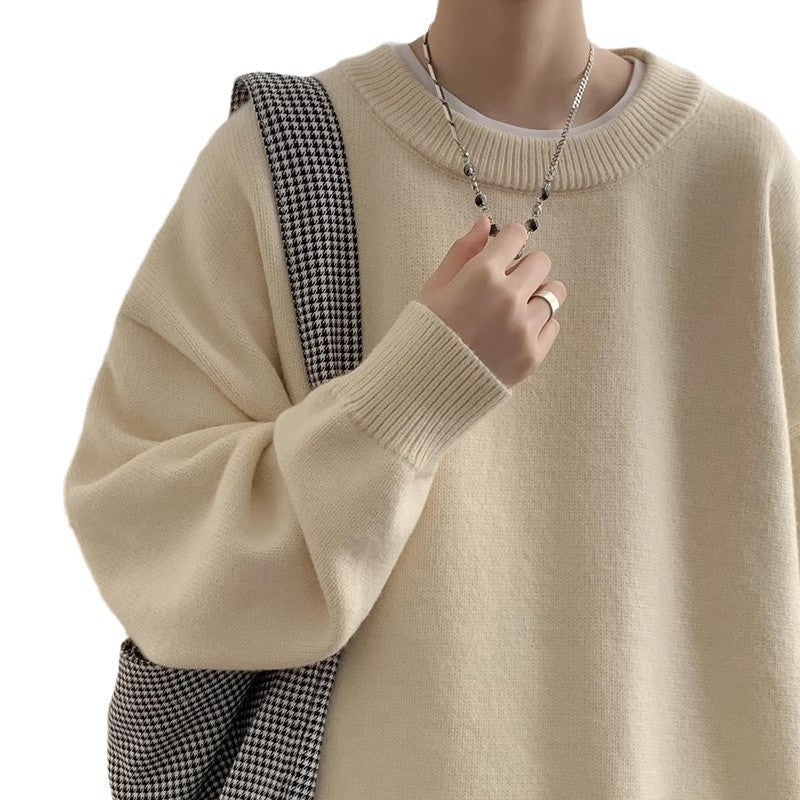 Sweater Men's Autumn And Winter New Loose And Lazy Style High Sense