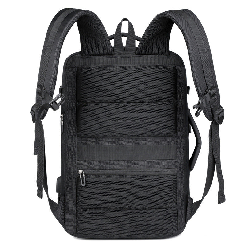 Business Commute Large Capacity Scalable Waterproof Computer Backpack