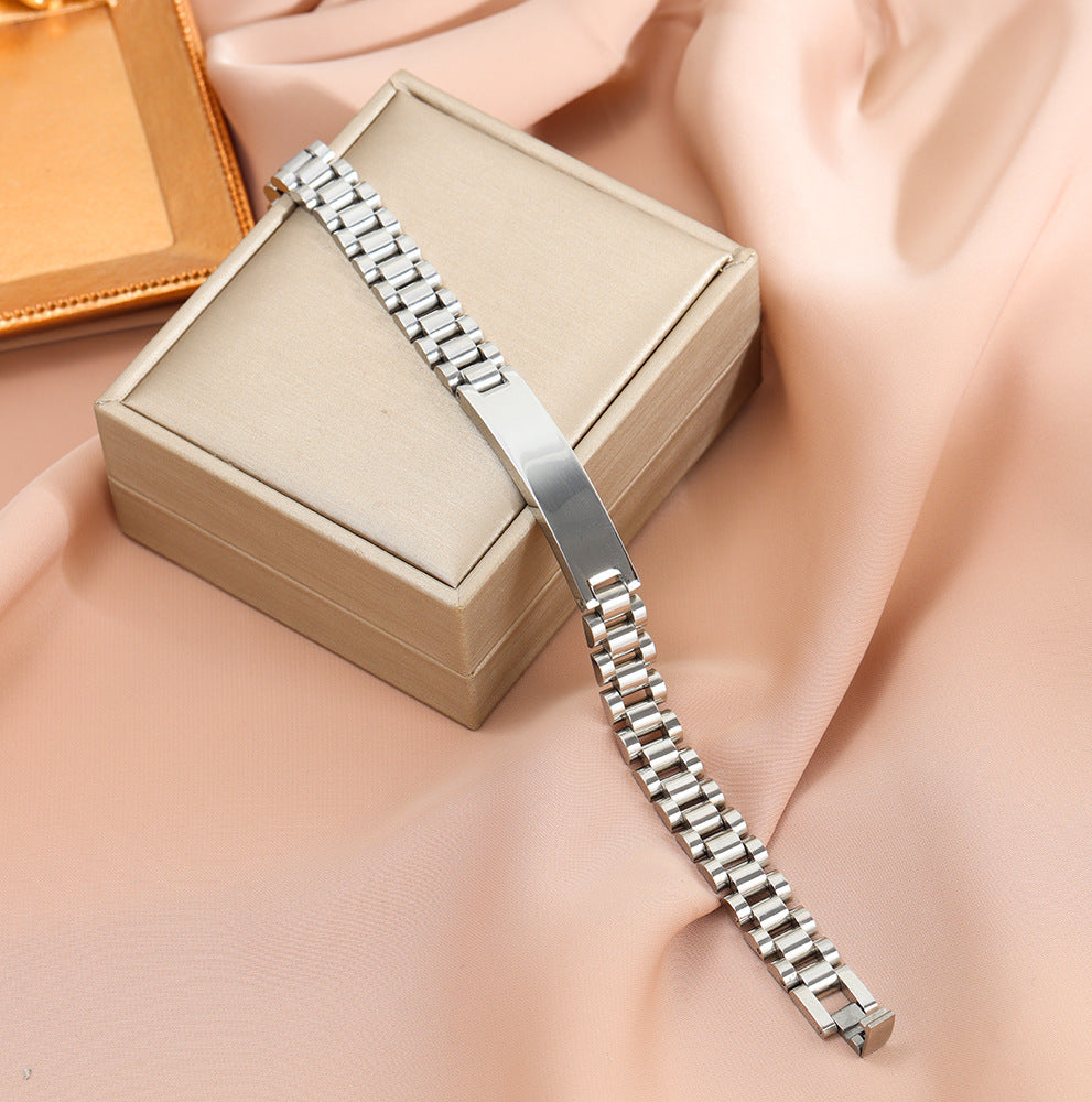 Trendy Unique Watch Chain Strap Bracelet